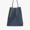 Bolso tote grande Chloé Spin de piel granulada Bolso tote grande Chloé Spin de piel granulada