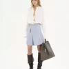 Bolso tote grande Chloé Spin de piel granulada