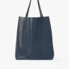 Bolso tote grande Chloé Spin de piel granulada Bolso tote grande Chloé Spin de piel granulada
