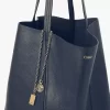 Bolso tote grande Chloé Spin de piel granulada Bolso tote grande Chloé Spin de piel granulada
