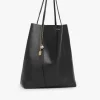 Bolso tote grande Chloé Spin de piel granulada Bolso tote grande Chloé Spin de piel granulada