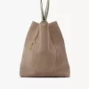 Bolso tote grande Chloé Spin en piel de ante Bolso tote grande Chloé Spin en piel de ante
