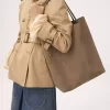 Bolso tote grande Chloé Spin en piel de ante Bolso tote grande Chloé Spin en piel de ante