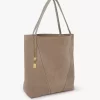 Bolso tote grande Chloé Spin en piel de ante Bolso tote grande Chloé Spin en piel de ante