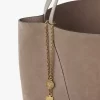 Bolso tote grande Chloé Spin en piel de ante Bolso tote grande Chloé Spin en piel de ante