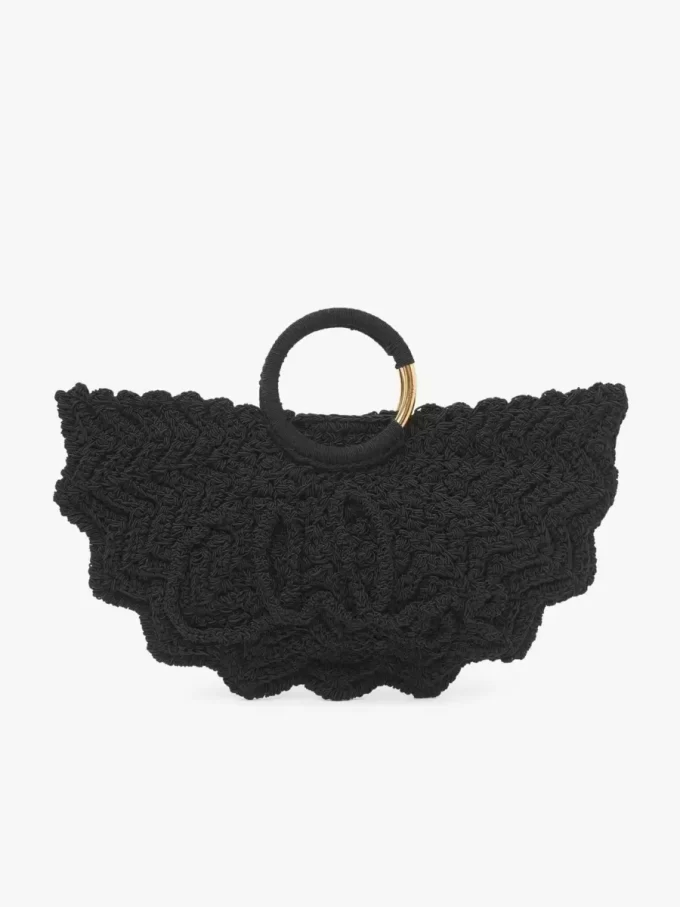 Bolso tote Paravent con pulsera pequeña en crochet Bolso tote Paravent con pulsera pequeña en crochet