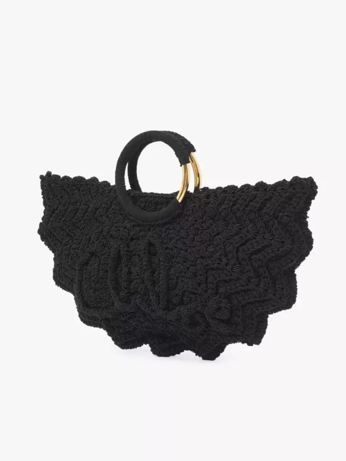 Bolso tote Paravent con pulsera pequeña en crochet Bolso tote Paravent con pulsera pequeña en crochet