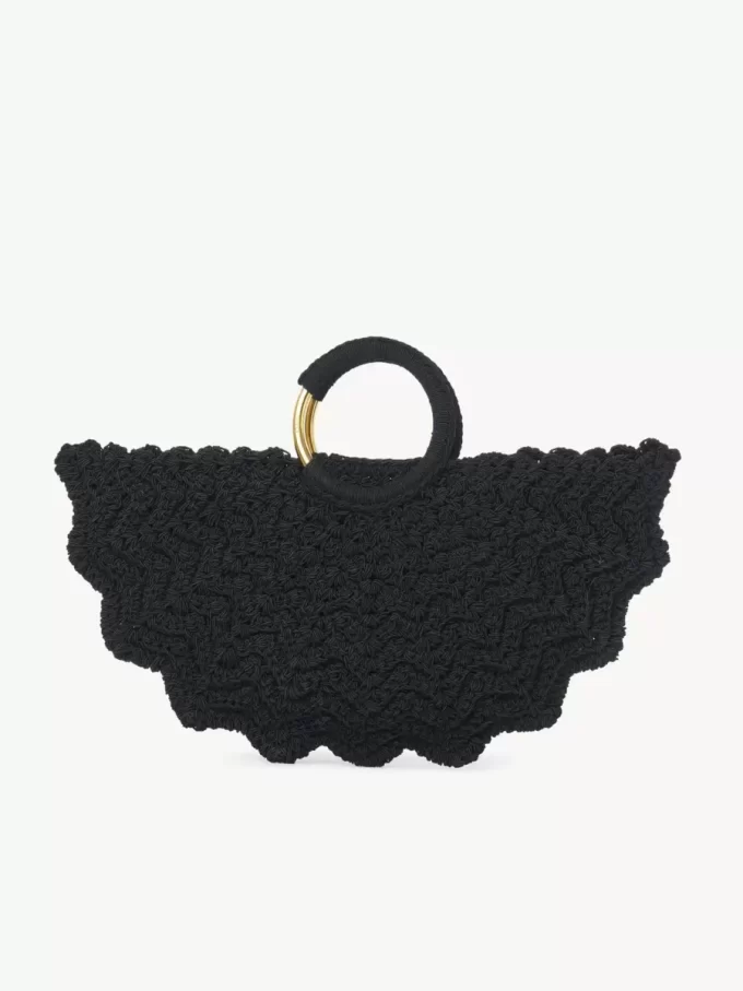 Bolso tote Paravent con pulsera pequeña en crochet Bolso tote Paravent con pulsera pequeña en crochet