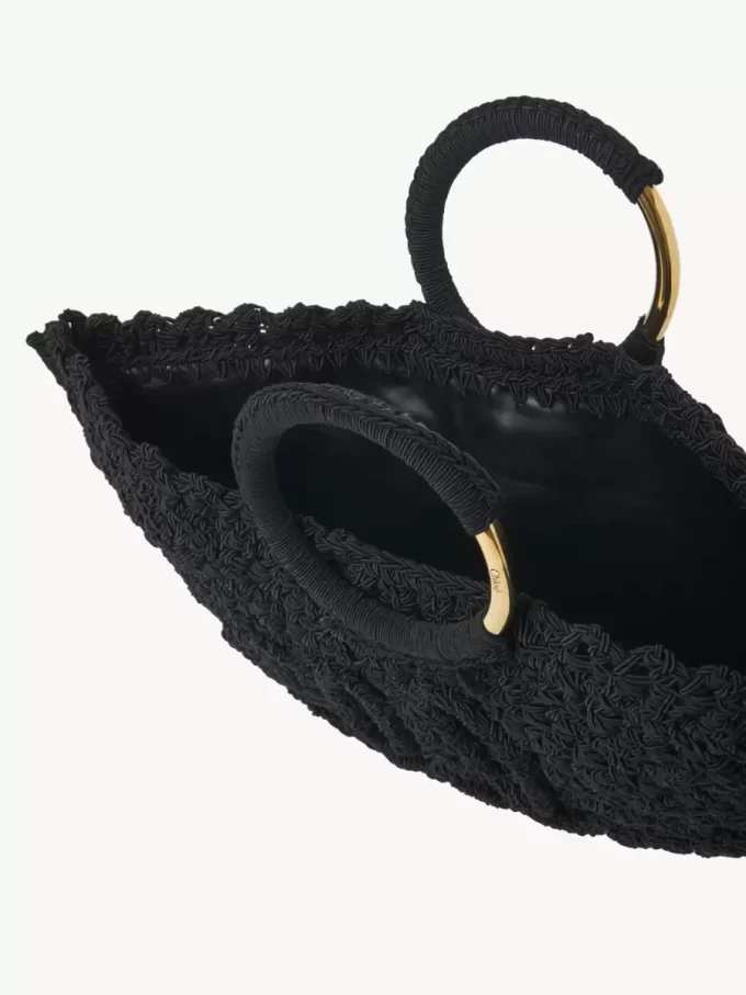 Bolso tote Paravent con pulsera pequeña en crochet Bolso tote Paravent con pulsera pequeña en crochet