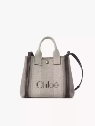 Bolso tote pequeño Chloé Carry de lona