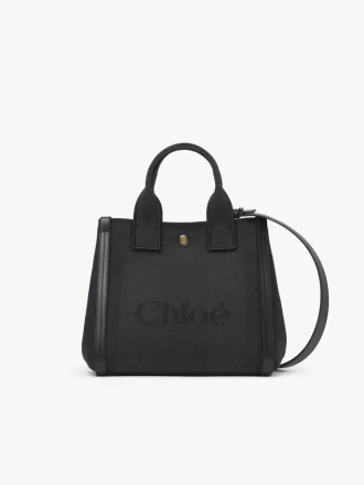Bolso tote pequeño Chloé Carry de lona