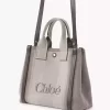 Bolso tote pequeño Chloé Carry de lona Bolso tote pequeño Chloé Carry de lona