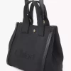 Bolso tote pequeño Chloé Carry de lona Bolso tote pequeño Chloé Carry de lona