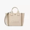 Bolso tote pequeño Chloé Carry de lona