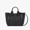 Bolso tote pequeño Chloé Carry de lona Bolso tote pequeño Chloé Carry de lona
