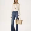 Bolso tote pequeño Chloé Carry de lona