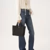 Bolso tote pequeño Chloé Carry de lona Bolso tote pequeño Chloé Carry de lona