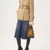 Bolso tote pequeño Chloé Spin de piel de ante Bolso tote pequeño Chloé Spin de piel de ante