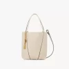 Bolso tote pequeño Chloé Spin de piel granulada