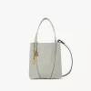 Bolso tote pequeño Chloé Spin de piel granulada