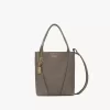 Bolso tote pequeño Chloé Spin de piel granulada Bolso tote pequeño Chloé Spin de piel granulada