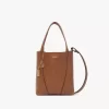 Bolso tote pequeño Chloé Spin de piel granulada Bolso tote pequeño Chloé Spin de piel granulada