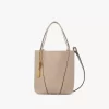 Bolso tote pequeño Chloé Spin de piel granulada Bolso tote pequeño Chloé Spin de piel granulada