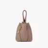 Bolso tote pequeño Chloé Spin de piel granulada Bolso tote pequeño Chloé Spin de piel granulada
