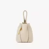Bolso tote pequeño Chloé Spin de piel granulada