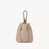 Bolso tote pequeño Chloé Spin de piel granulada Bolso tote pequeño Chloé Spin de piel granulada