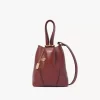 Bolso tote pequeño Chloé Spin de piel granulada Bolso tote pequeño Chloé Spin de piel granulada