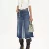 Bolso tote pequeño Chloé Spin de piel granulada