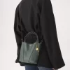 Bolso tote pequeño Chloé Spin de piel granulada Bolso tote pequeño Chloé Spin de piel granulada