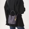 Bolso tote pequeño Chloé Spin de piel granulada Bolso tote pequeño Chloé Spin de piel granulada