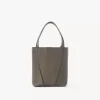 Bolso tote pequeño Chloé Spin de piel granulada Bolso tote pequeño Chloé Spin de piel granulada
