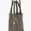 Bolso tote pequeño Chloé Spin de piel granulada Bolso tote pequeño Chloé Spin de piel granulada