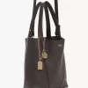 Bolso tote pequeño Chloé Spin de piel granulada Bolso tote pequeño Chloé Spin de piel granulada