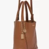 Bolso tote pequeño Chloé Spin de piel granulada Bolso tote pequeño Chloé Spin de piel granulada