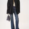 Bolso tote pequeño Chloé Spin de piel granulada Bolso tote pequeño Chloé Spin de piel granulada
