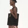 Bolso tote Summer Banana en rafia
