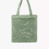 Bolso tote Summer Banana en rafia