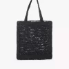 Bolso tote Summer Banana en rafia