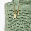 Bolso tote Summer Banana en rafia
