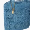 Bolso tote Summer Banana en rafia