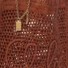Bolso tote Summer Banana en rafia