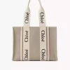 Bolso tote Woody en lino