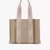 Bolso tote Woody en lino