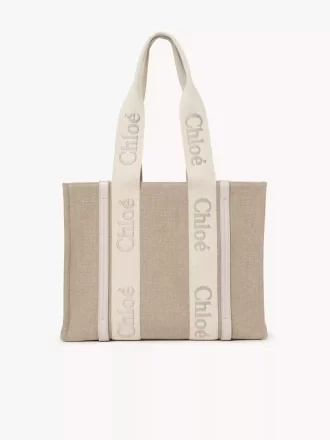 Bolso tote Woody en lino