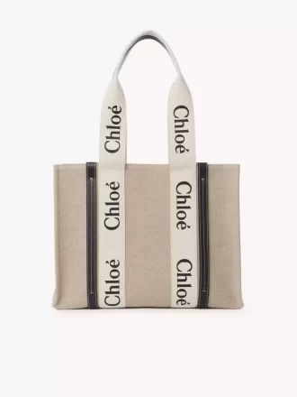 Bolso tote Woody en lino