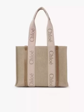 Bolso tote Woody en lino